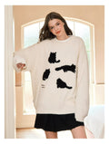 Cat silhouette sweater