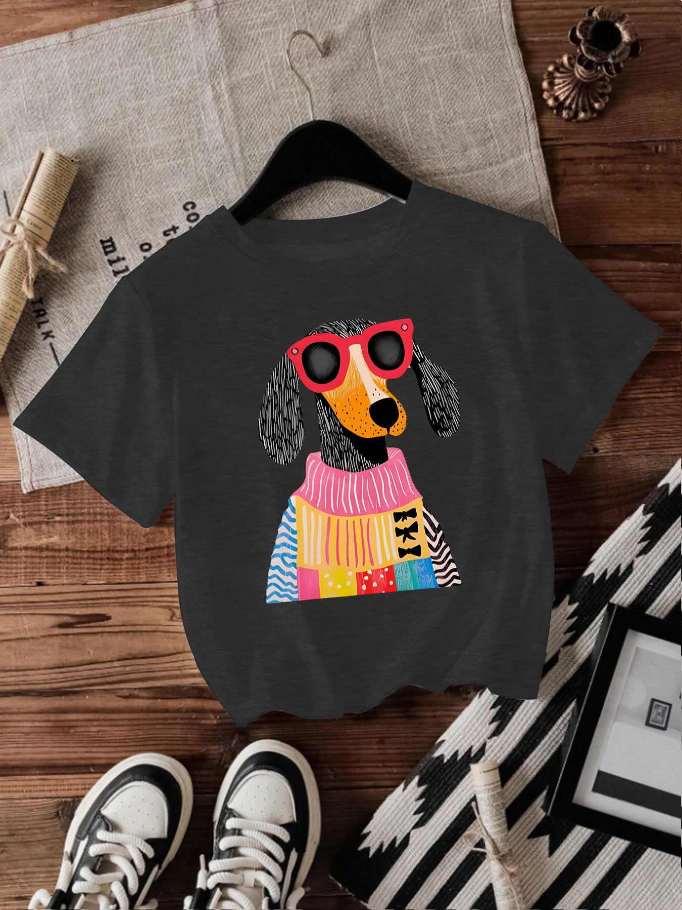 Dog short sleeved female