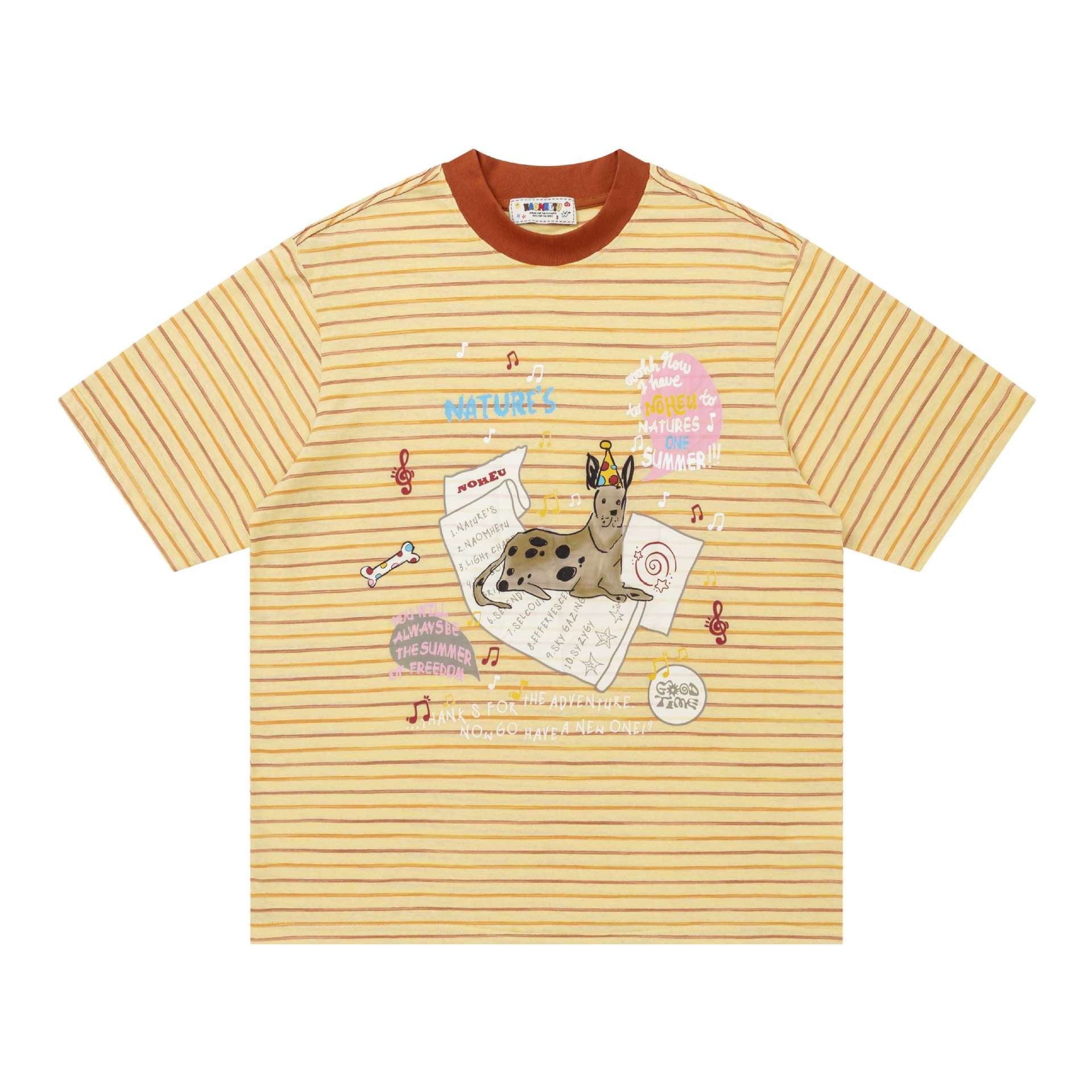 Spotted Dog Illustration Short Sleeve