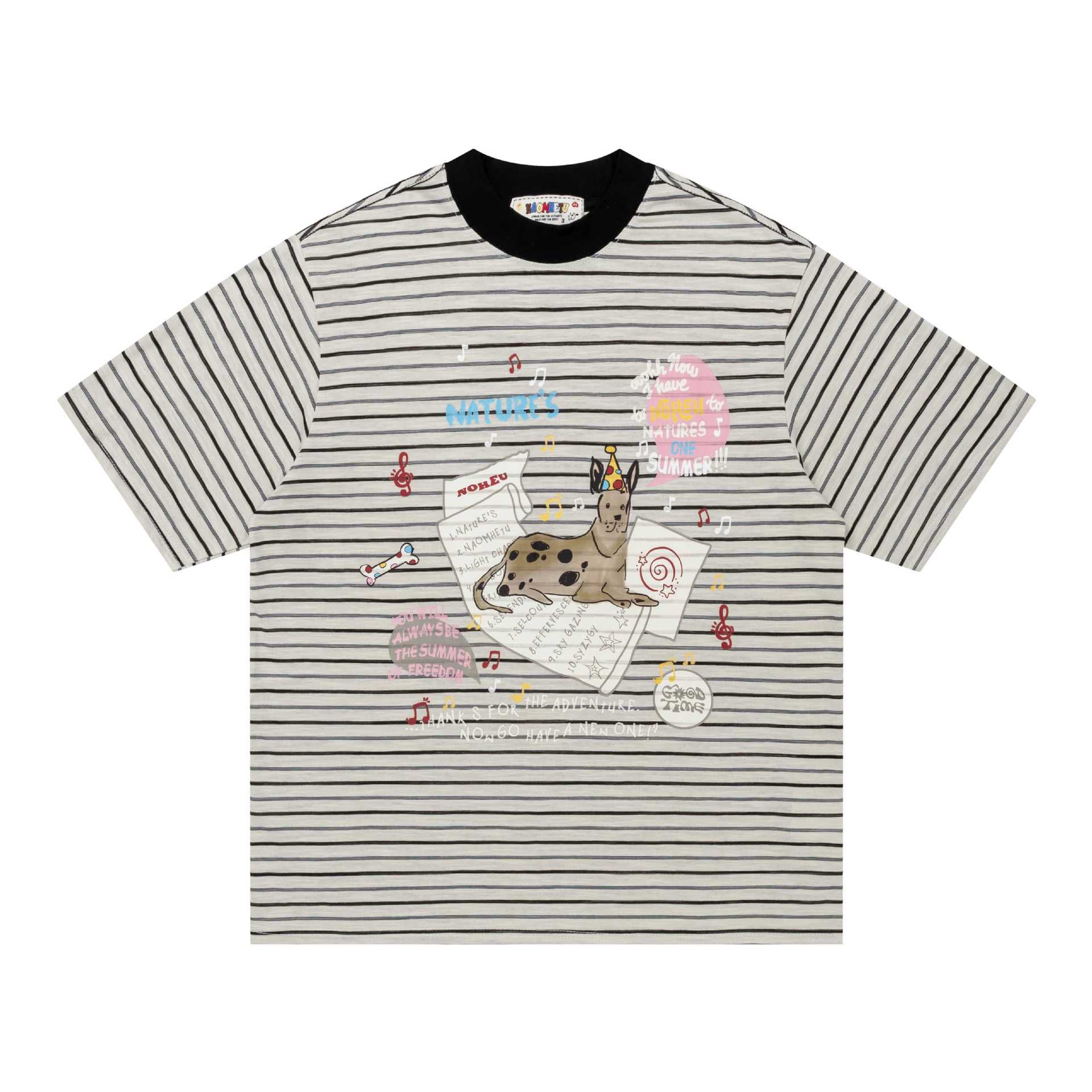Spotted Dog Illustration Short Sleeve
