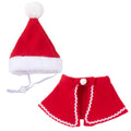 Pet Cat Dog Hat Headwear Christmas Scarf Cloak Transformation Cloak Christmas Pet Clothes