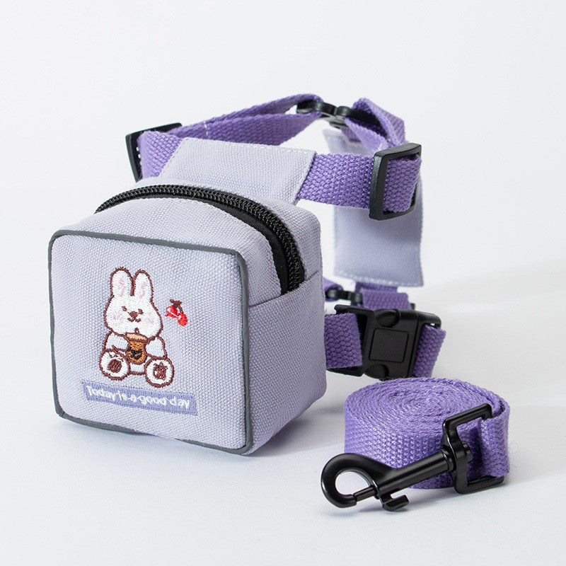 New Pet Leash To Prevent Break Free Cat Universal Vest Chest Strap Cat Walking Dog Chain