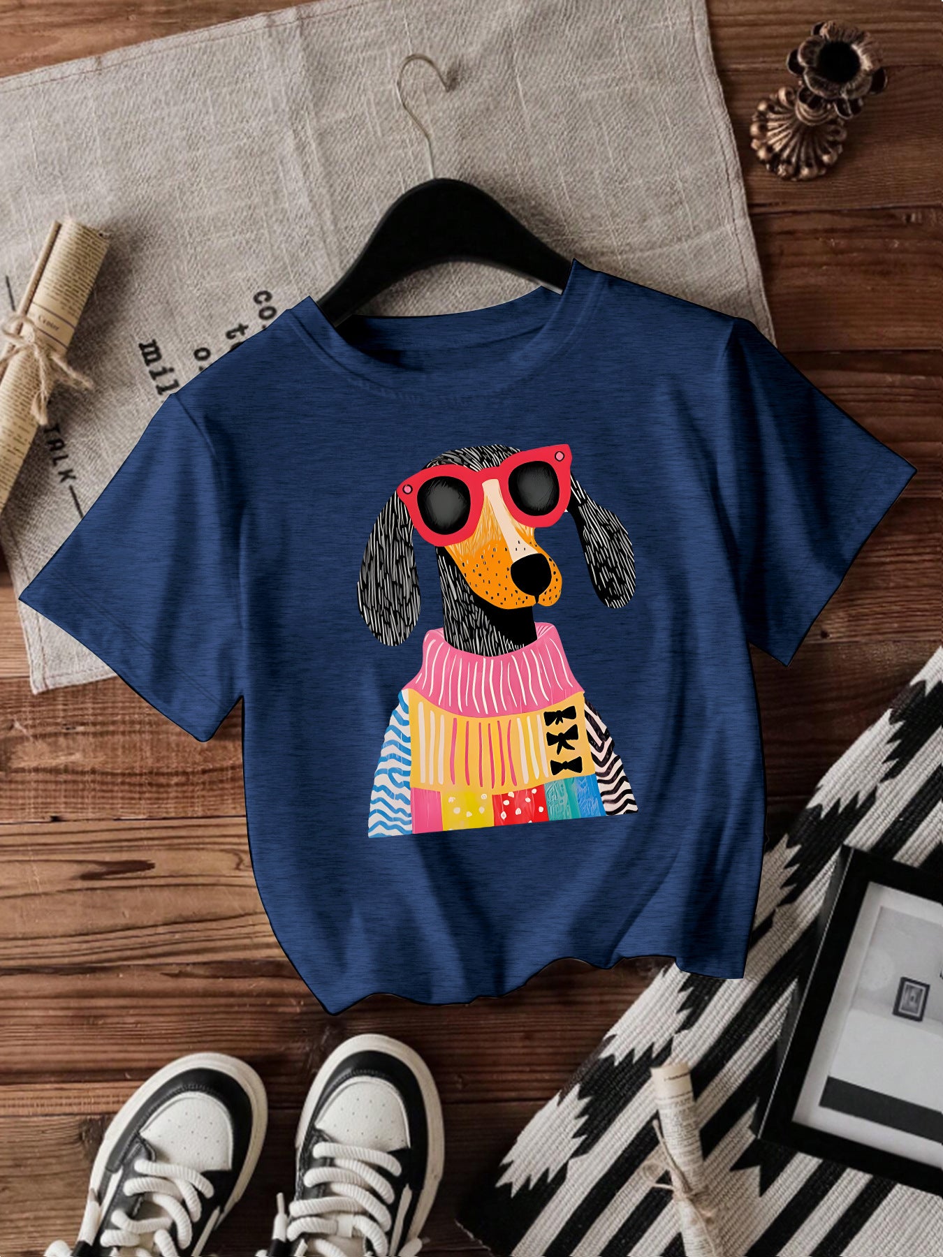 Dog short sleeved female