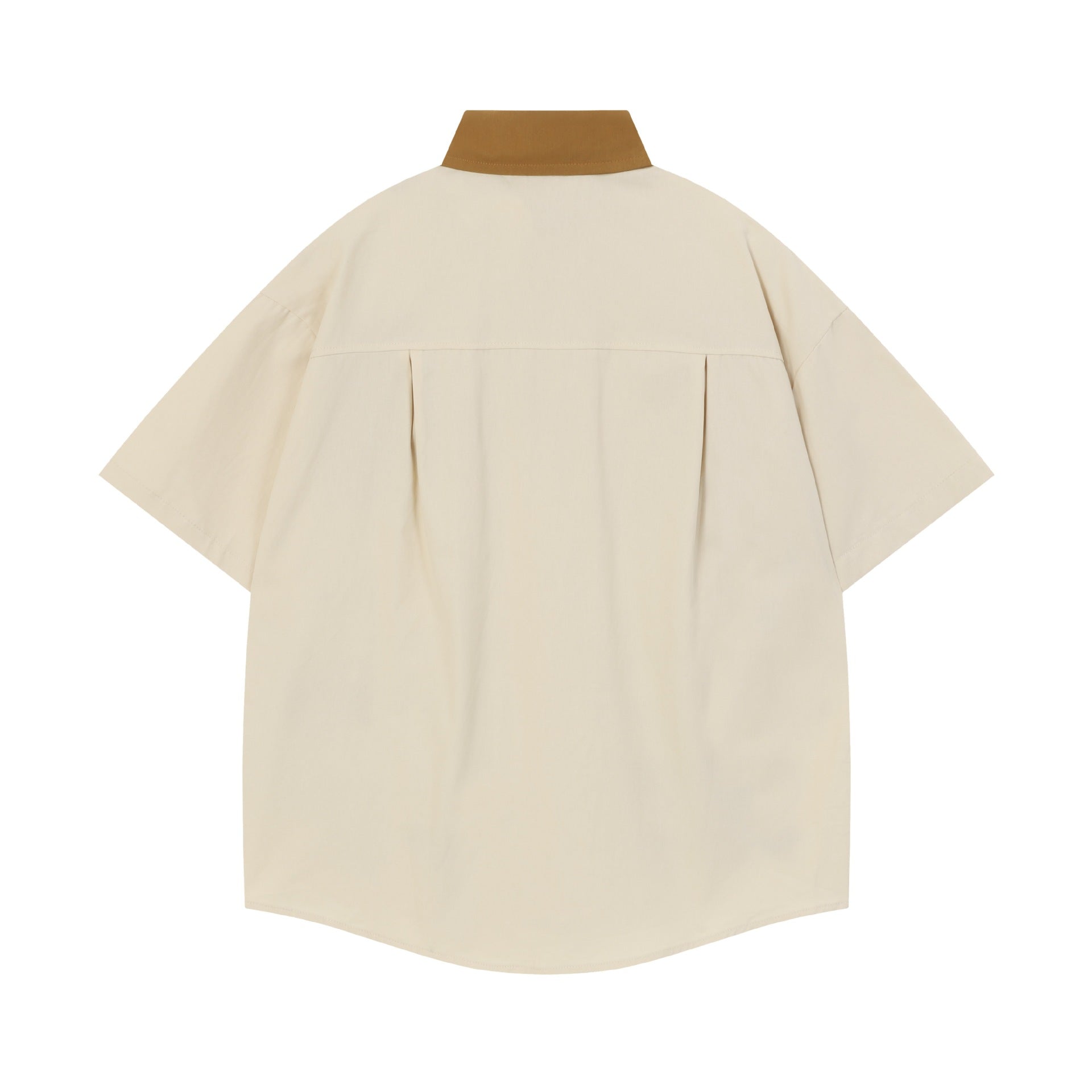 Coffee Dog Embroidered Short Sleeve