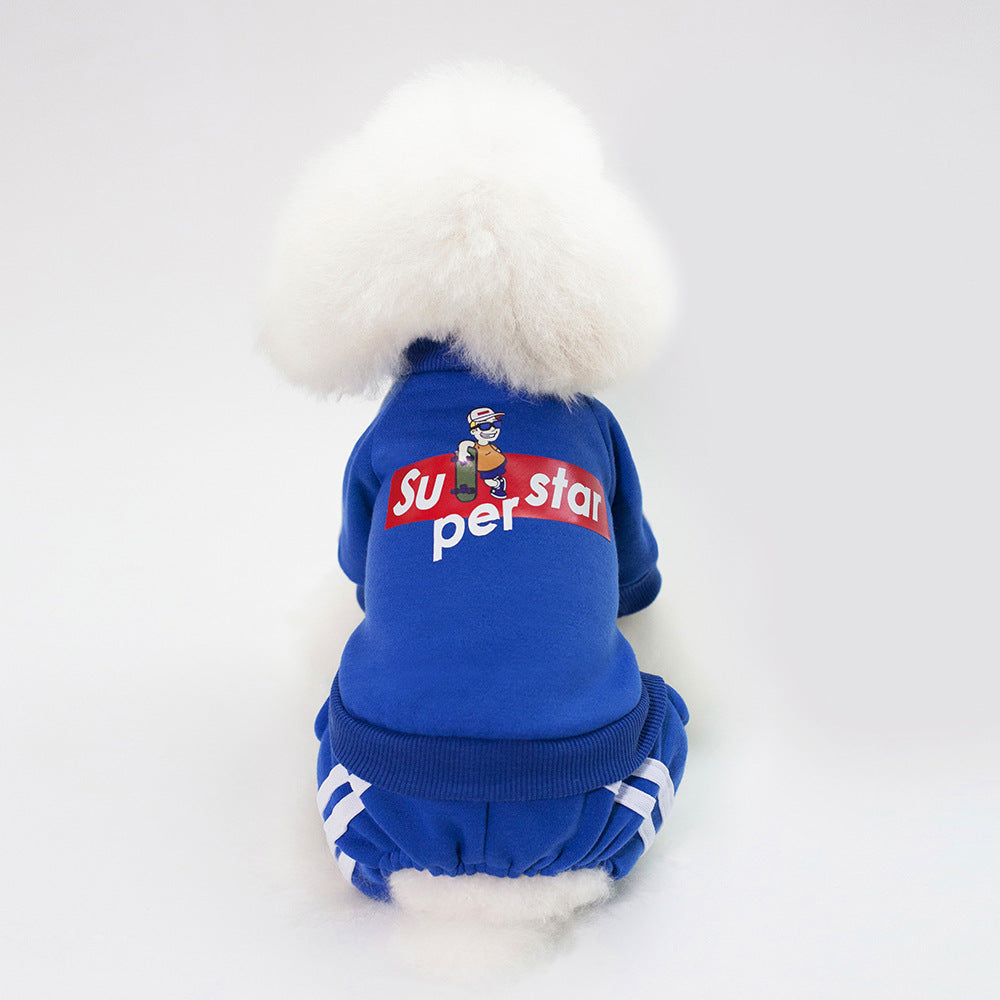 Pet Clothes Dog Clothes Autumn And Winter New Teddy Sweater