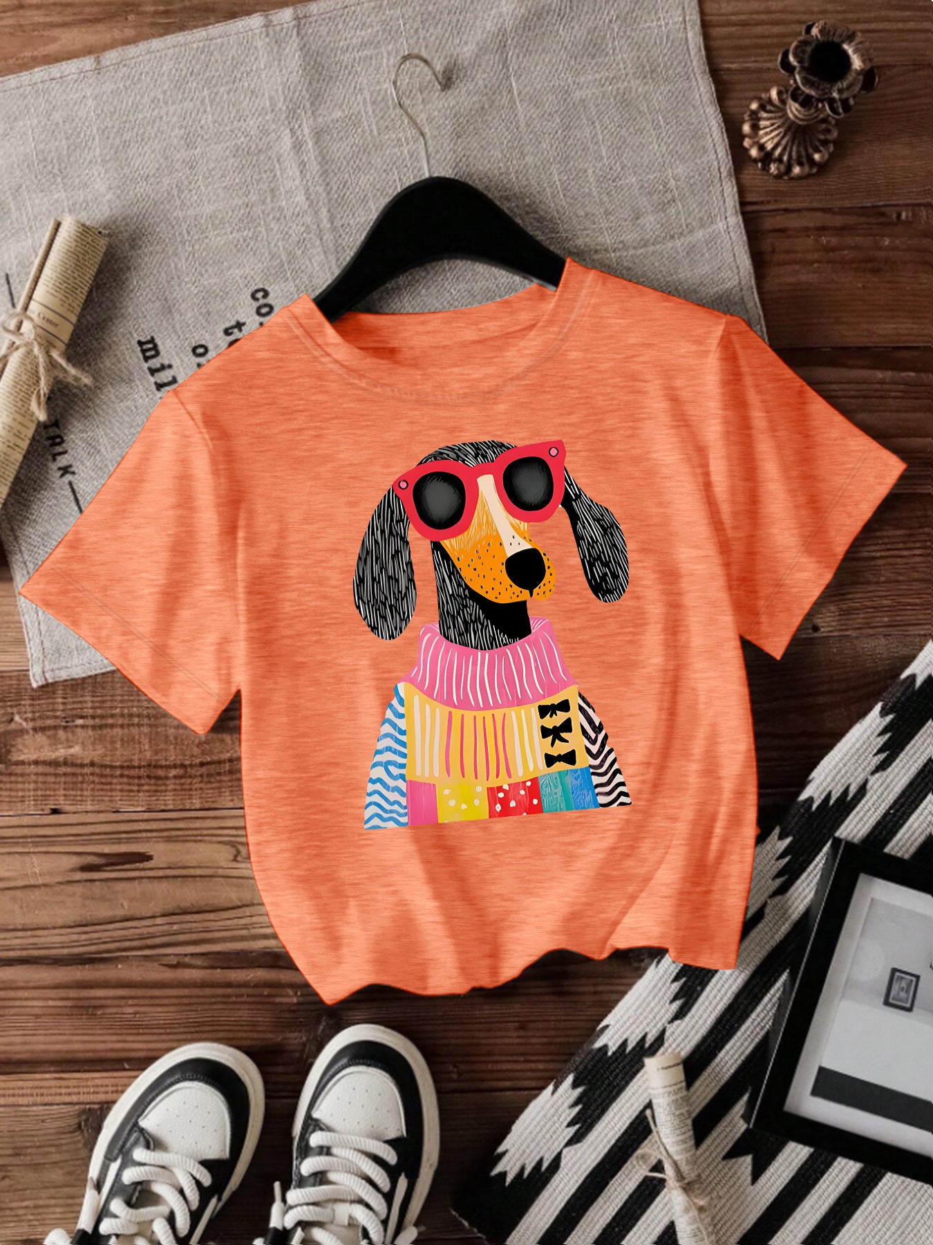 Dog short sleeved female