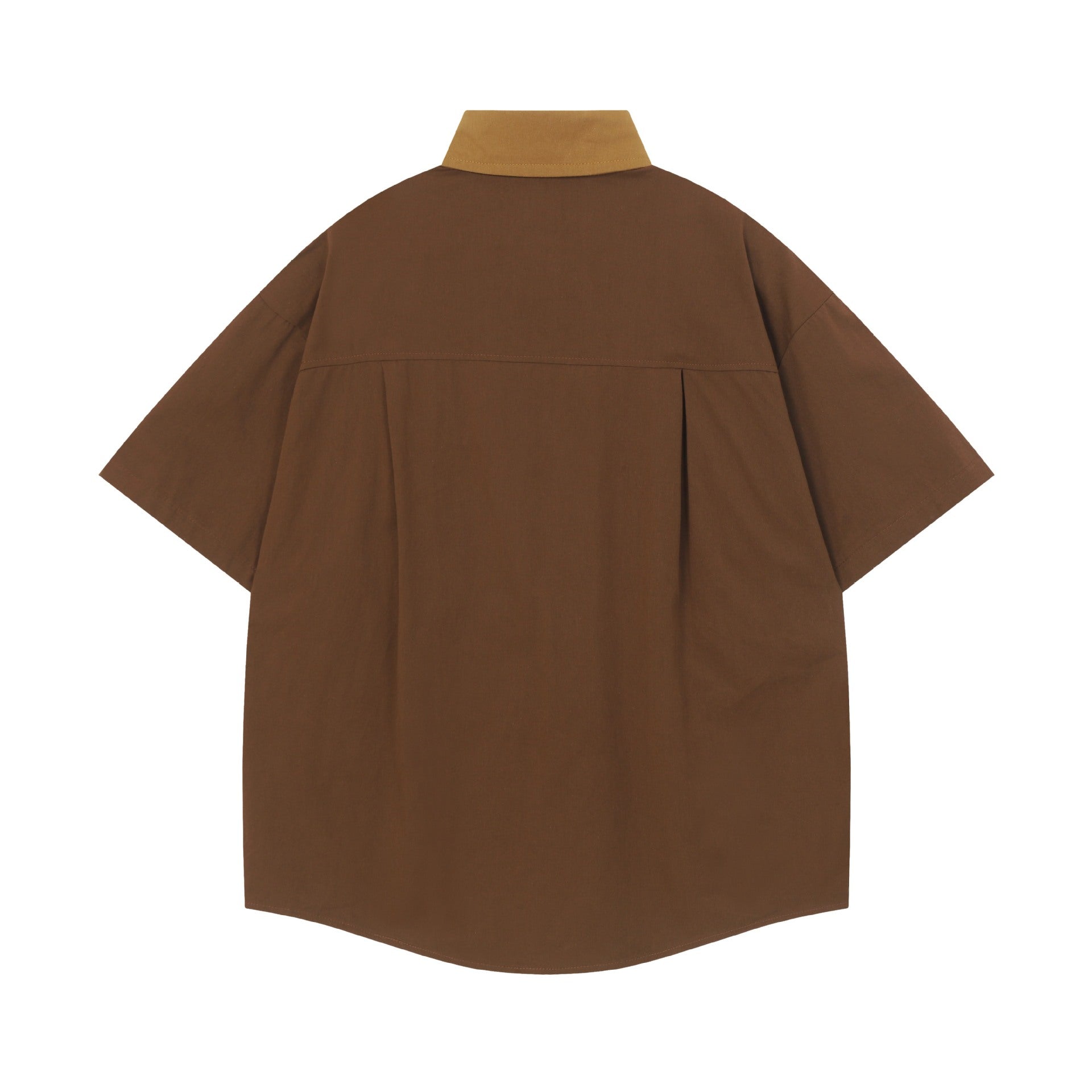 Coffee Dog Embroidered Short Sleeve