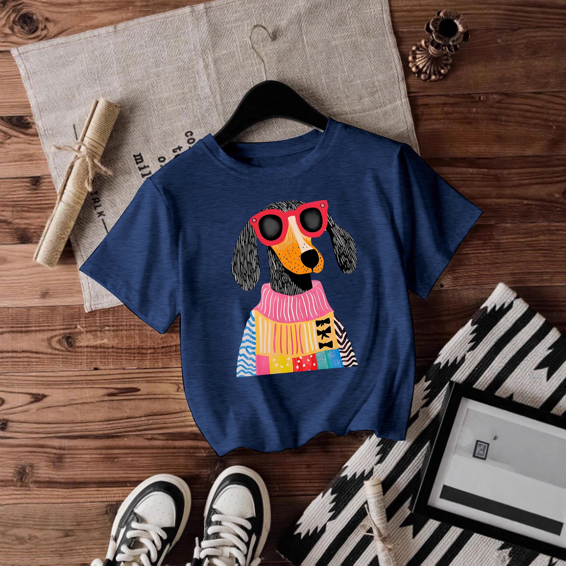 Dog short sleeved female