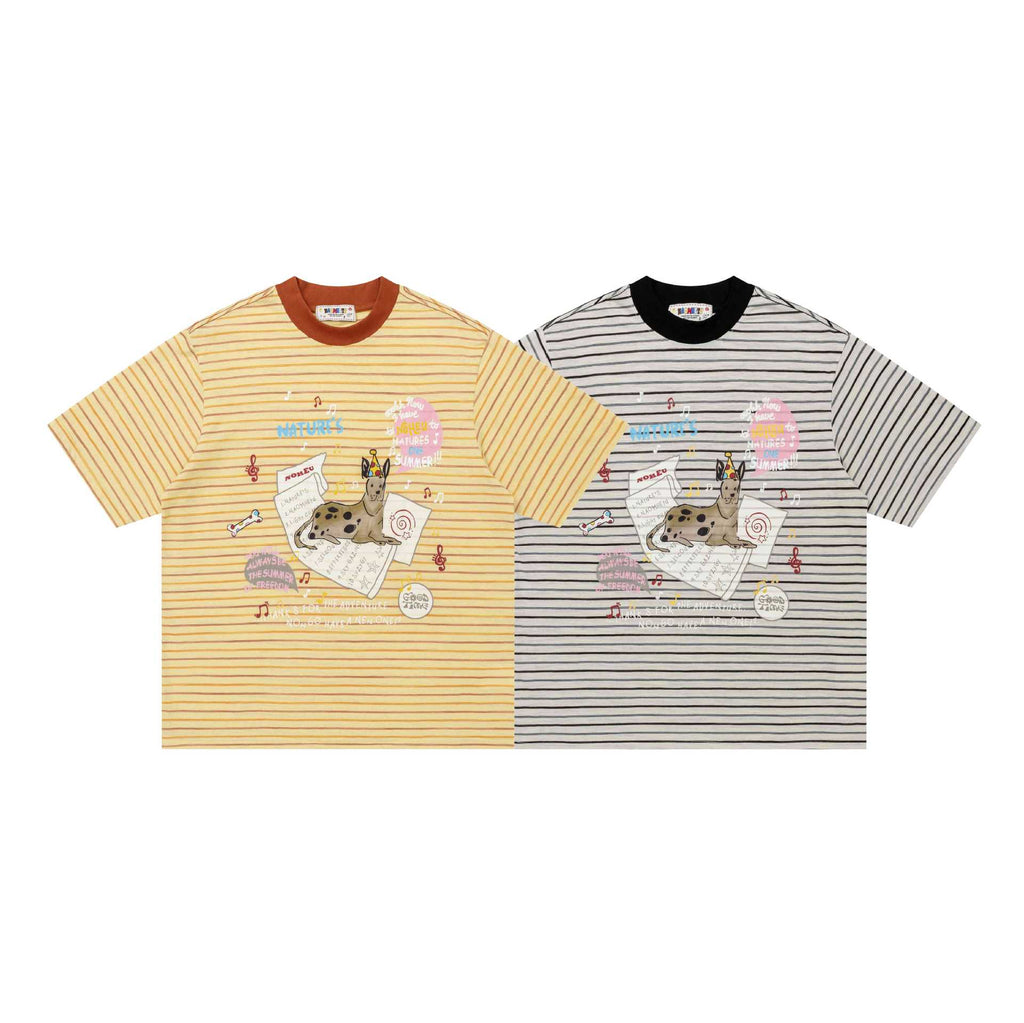 Spotted Dog Illustration Short Sleeve