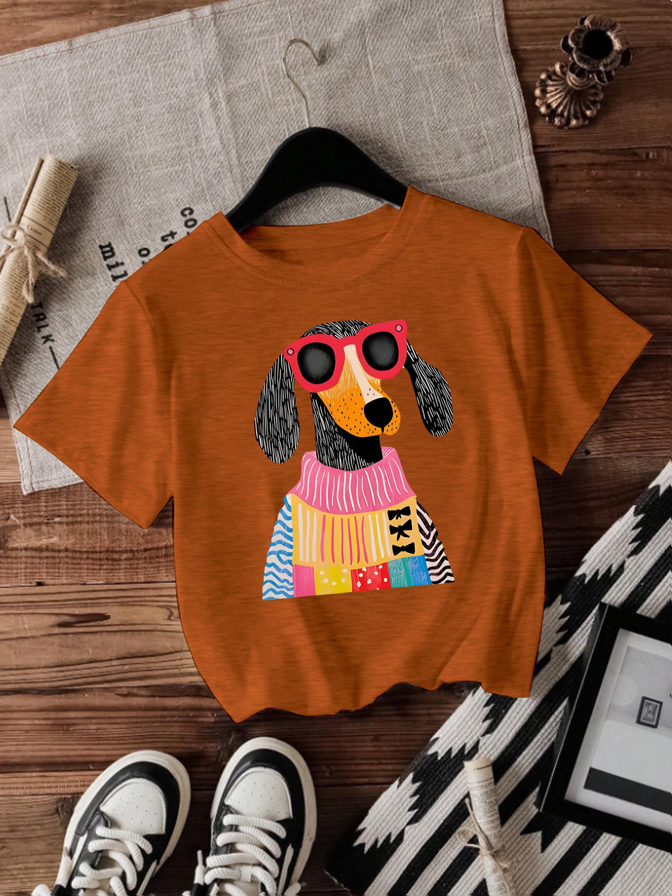 Dog short sleeved female