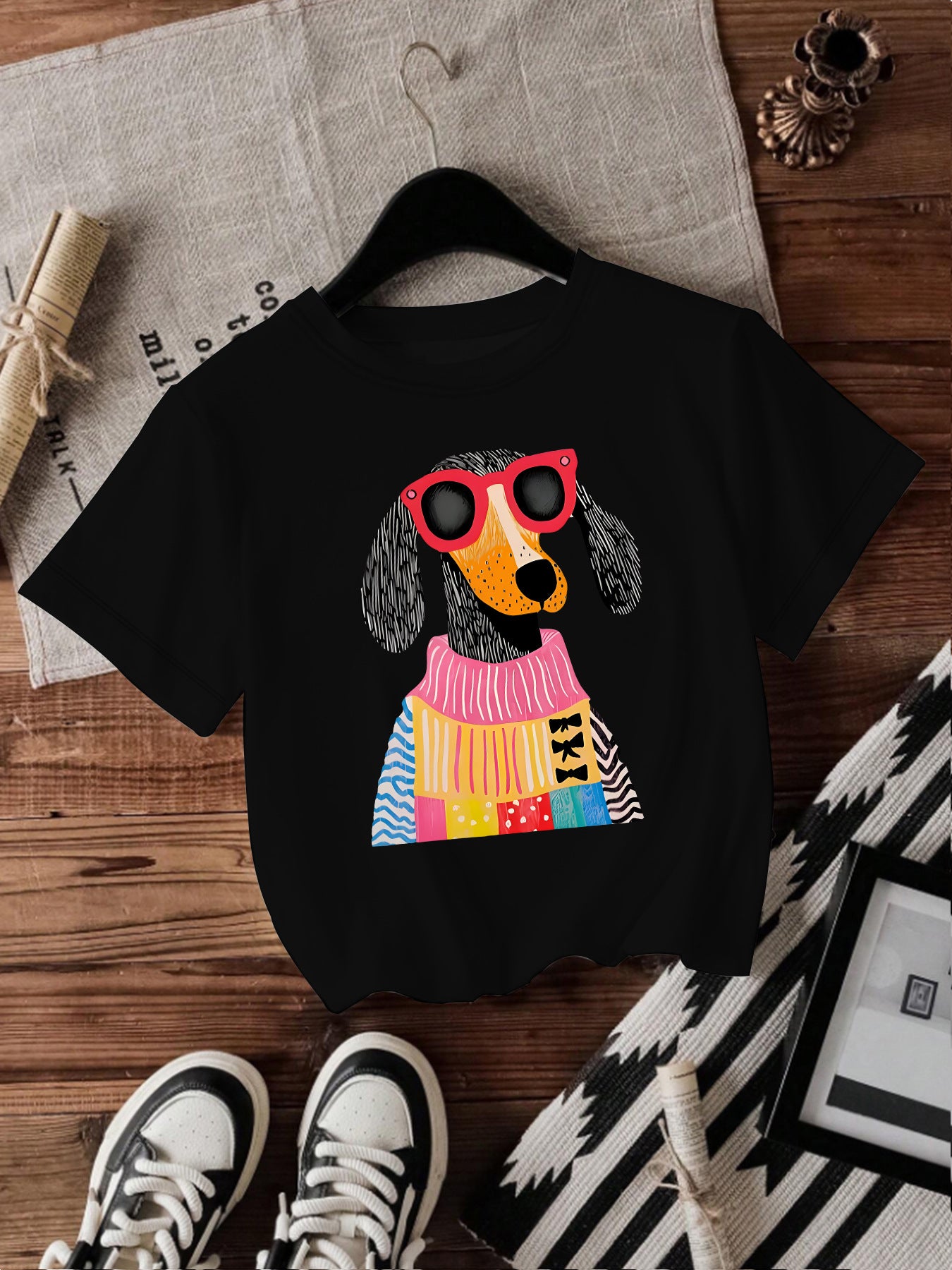 Dog short sleeved female