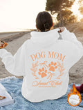 Dog Mom - Dog Lover Pattern Printed Hoodie