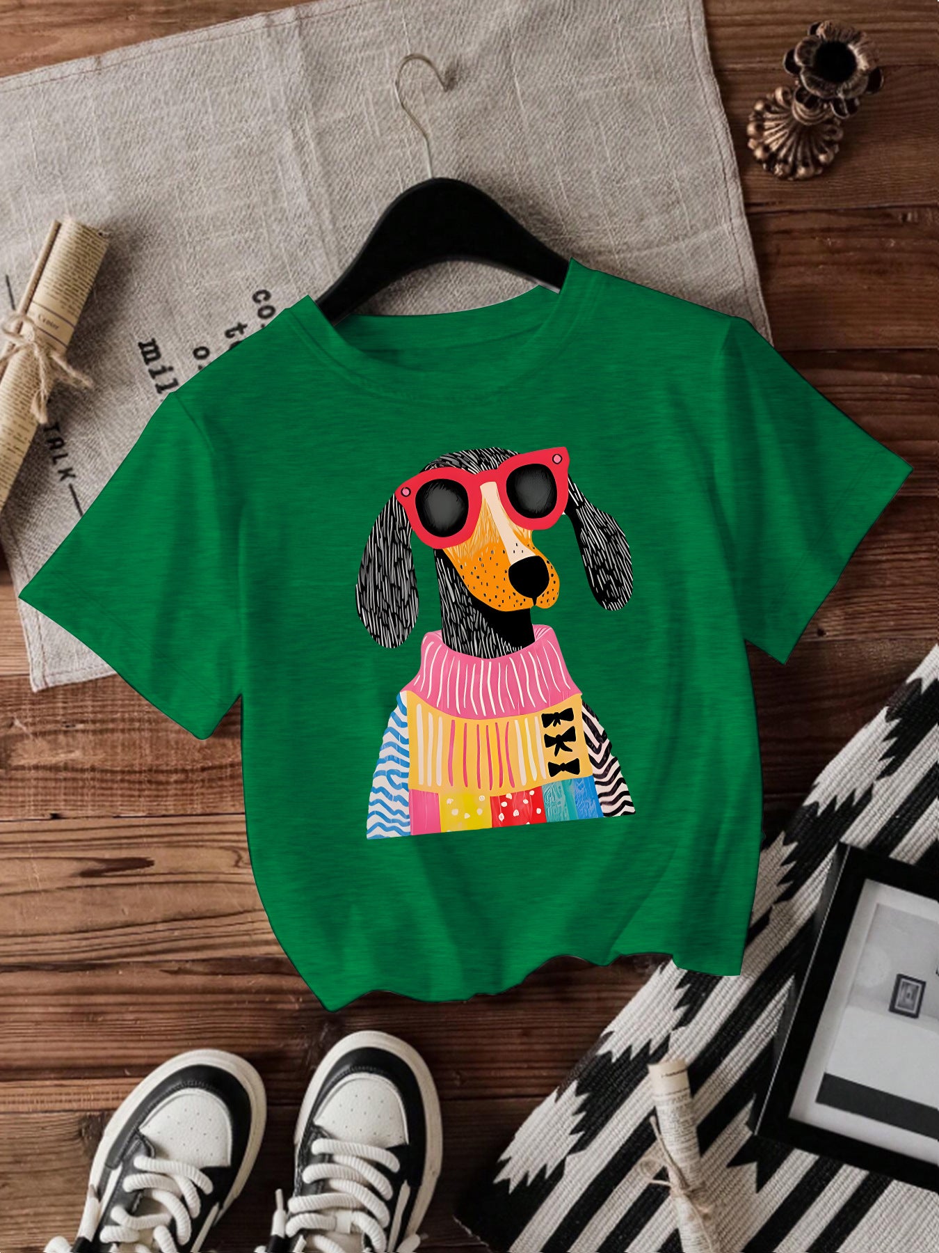Dog short sleeved female