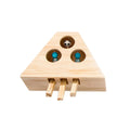 1pc Cat Toy Funny Wooden Durable Premium Funny Whack Mole Mouse for Pets Cat Whac-A-Mole Cat Kitty Pet Toys
